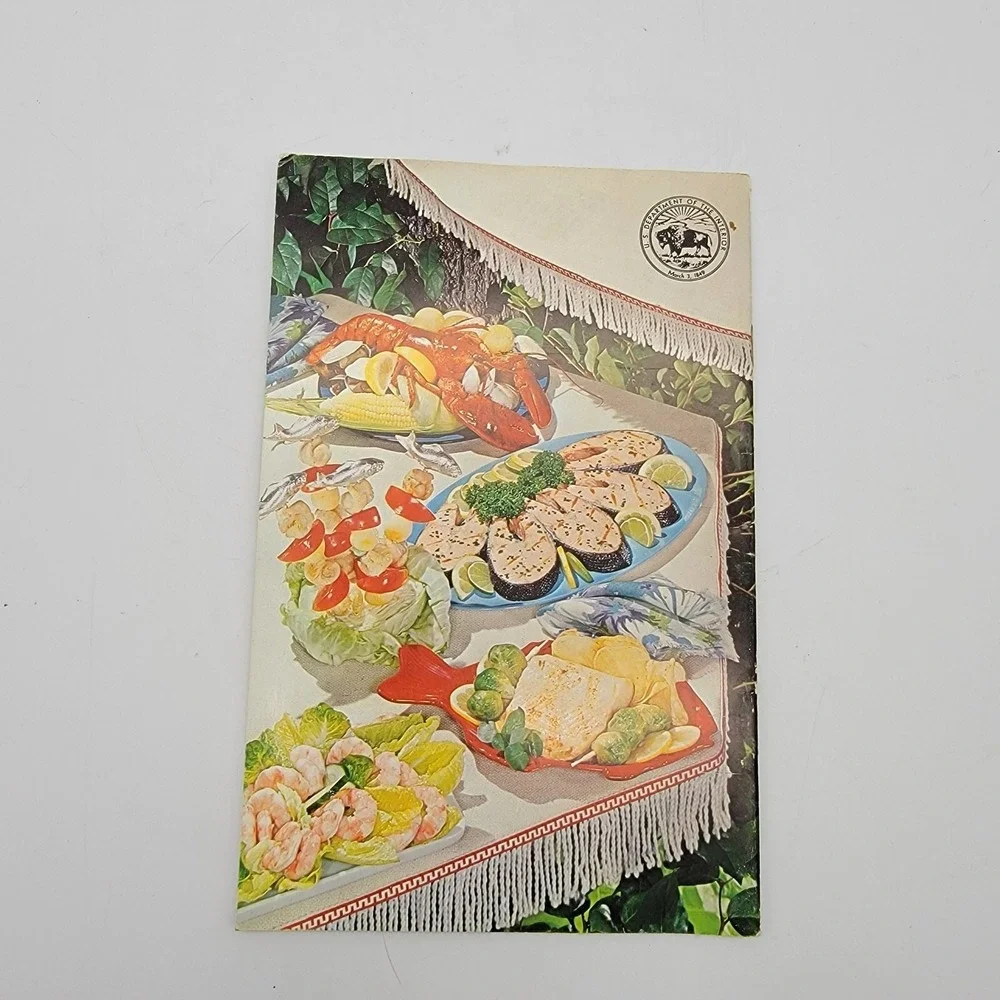 Over the Coals, Fish and Shellfish Recipe Booklet 1973 NOAA